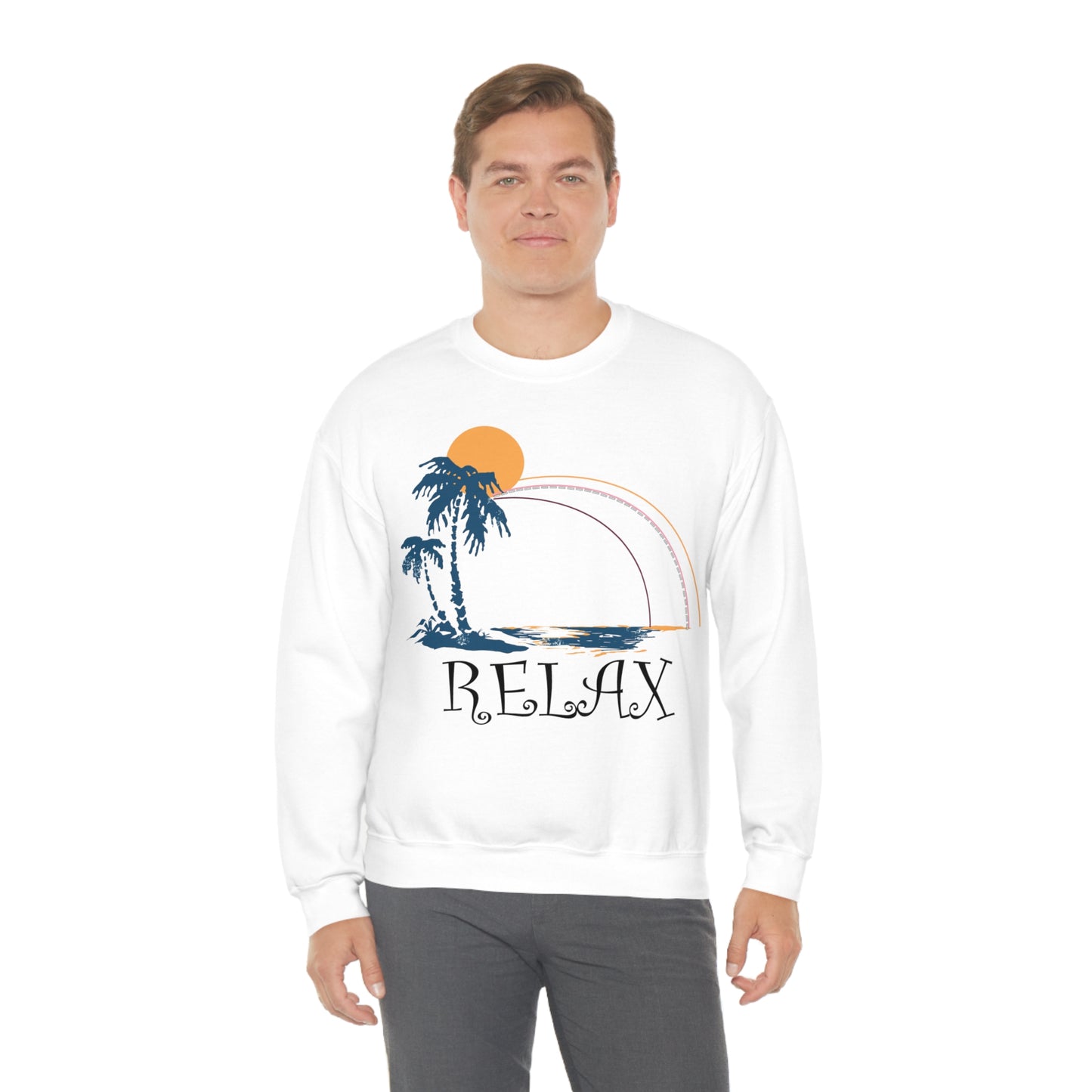 Relax Island Crewneck Sweatshirt