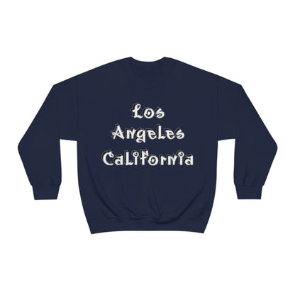 Los Angeles California Graffiti Crewneck Sweatshirt