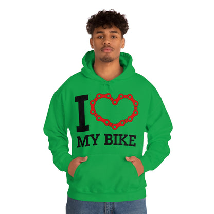 I love my bike Hoodie