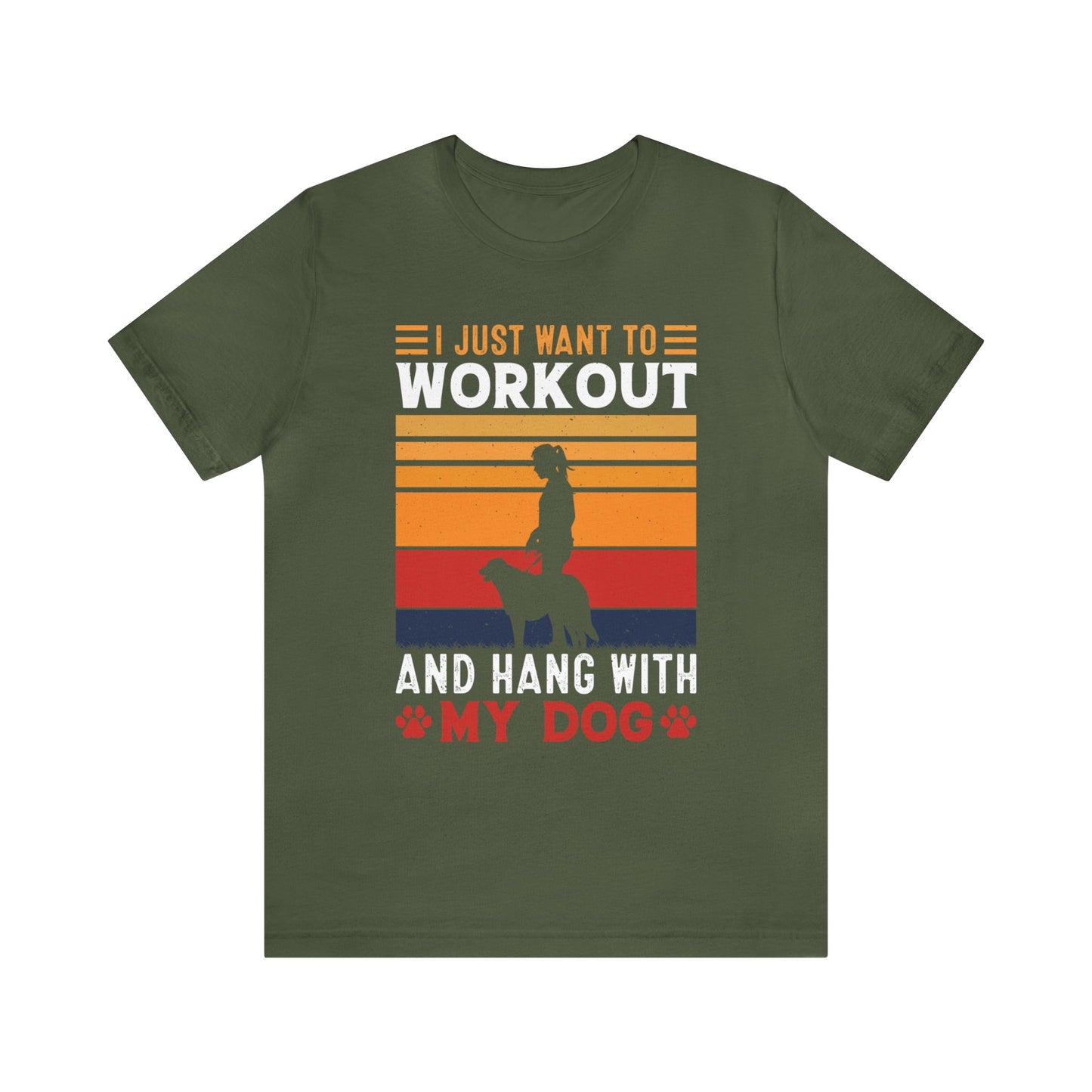 Workout with my dog Vintage T-Shirt