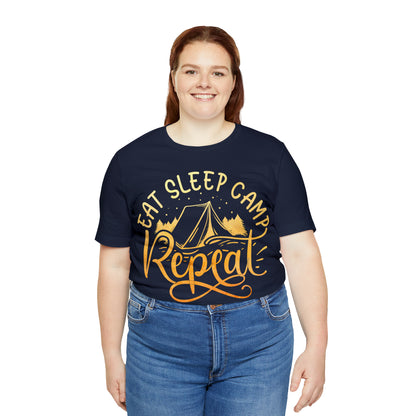 Eat Sleep Camp Repeat T-Shirt