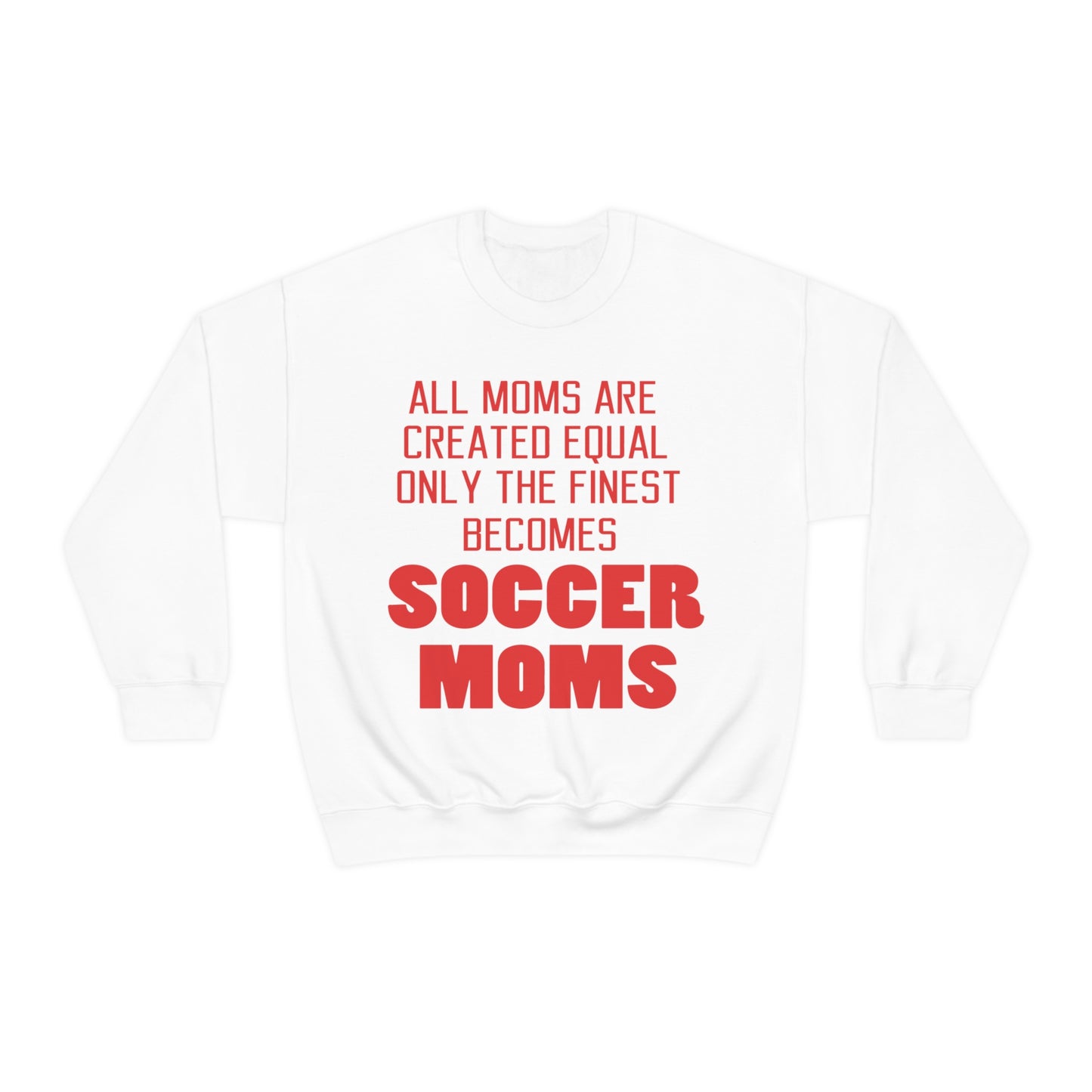 Finest soccer mom Crewneck Sweatshirt