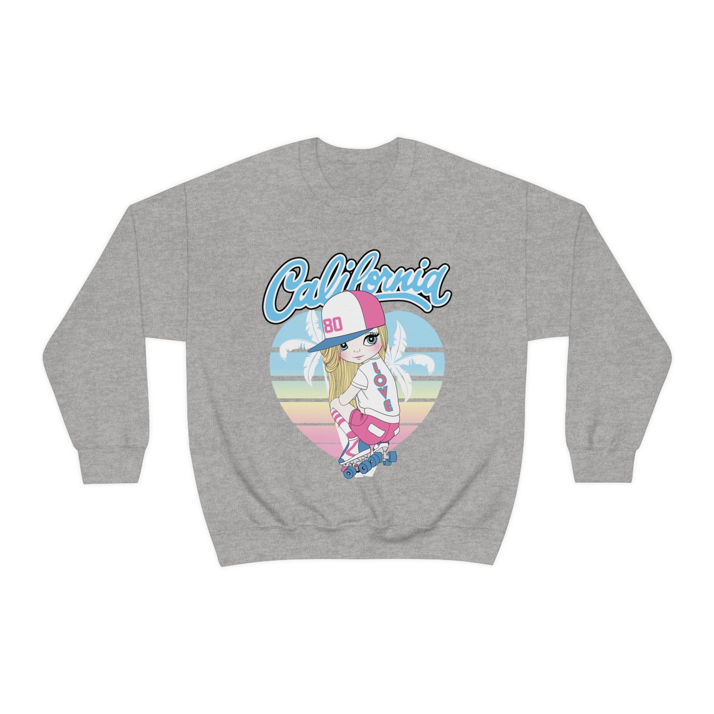 Love for California Crewneck Sweatshirt