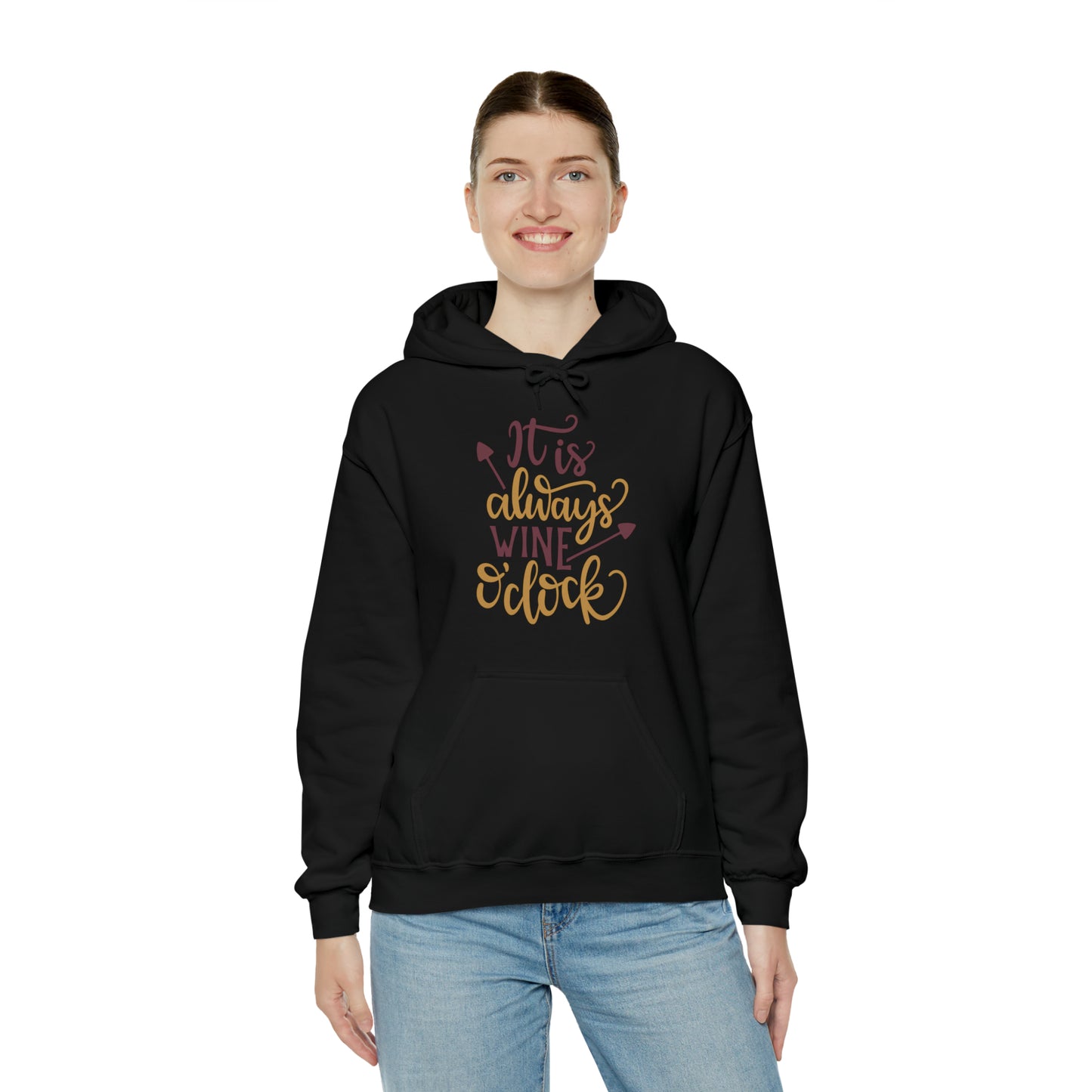 It_is_always_wine_oclock Hoodie