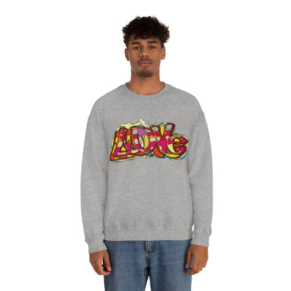 Love in graffiti Crewneck Sweatshirt