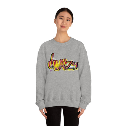 Crazy graffiti Crewneck Sweatshirt