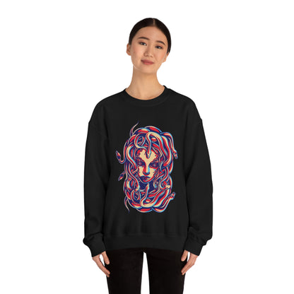 3D Medusa Crewneck Sweatshirt