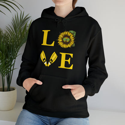 Scuba diving love Hoodie