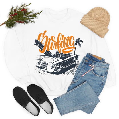 Surfing Cruiser Crewneck Sweatshirt