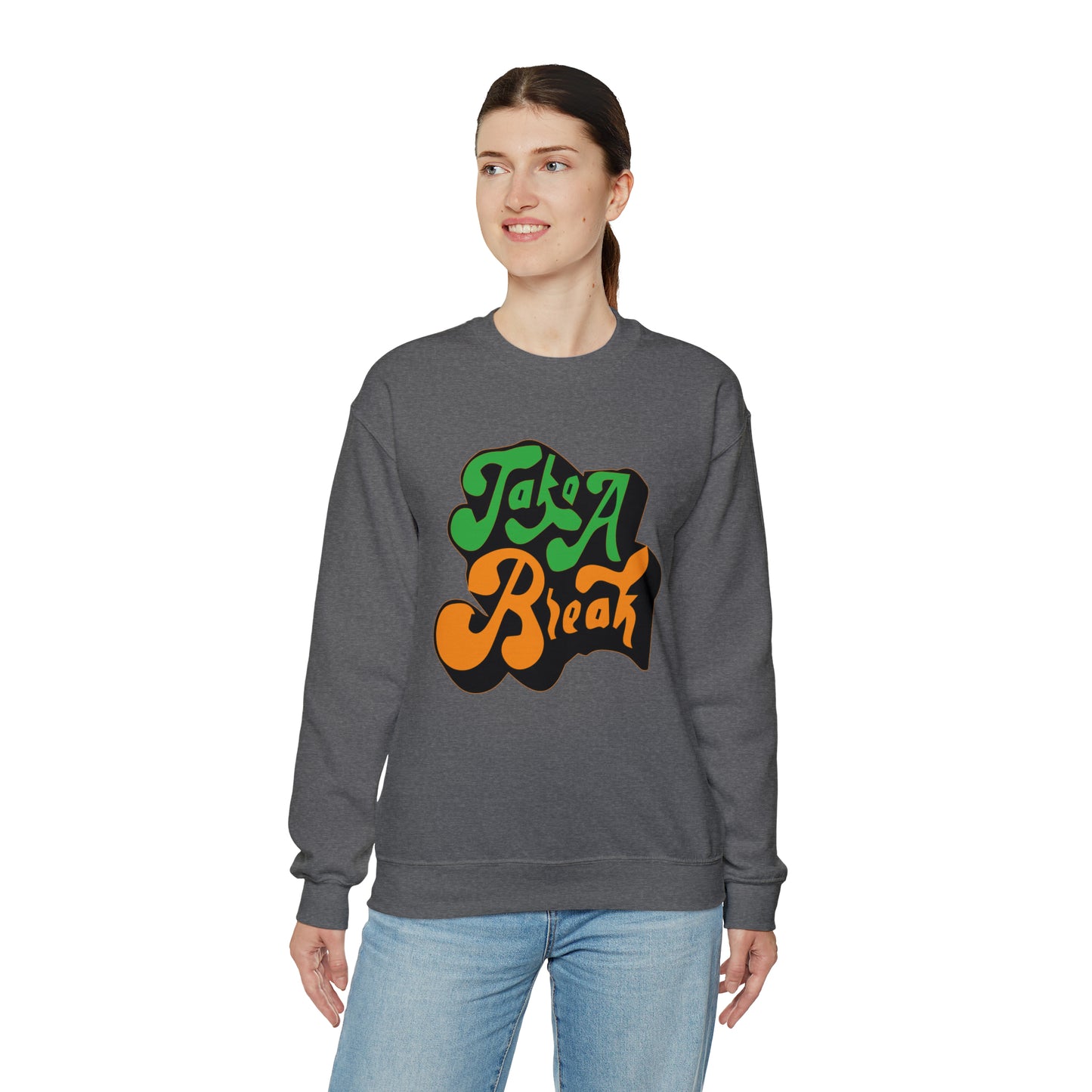 Take a break Crewneck Sweatshirt