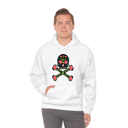 Day of the Dead Skull Hoodie