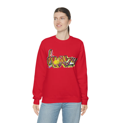 Crazy graffiti Crewneck Sweatshirt