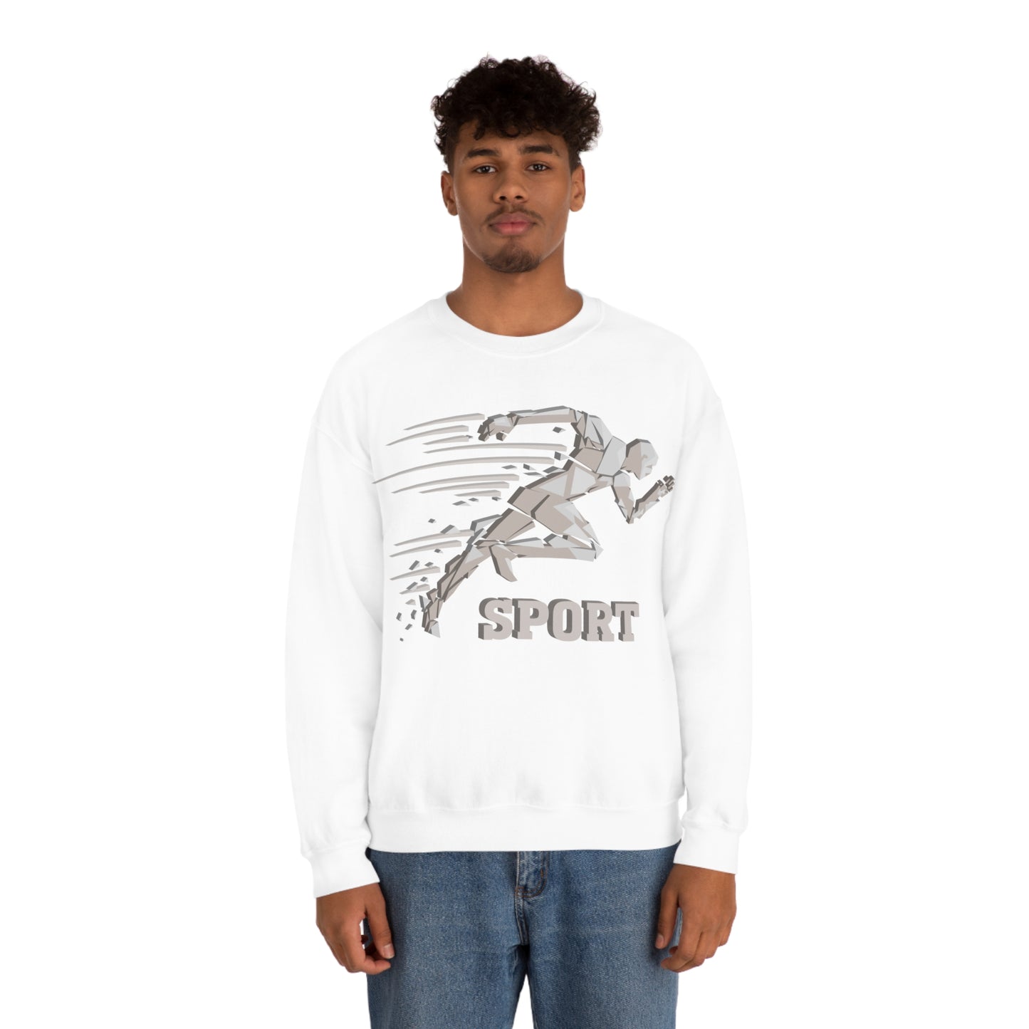 Running is a Sport Crewneck Sweatshirt