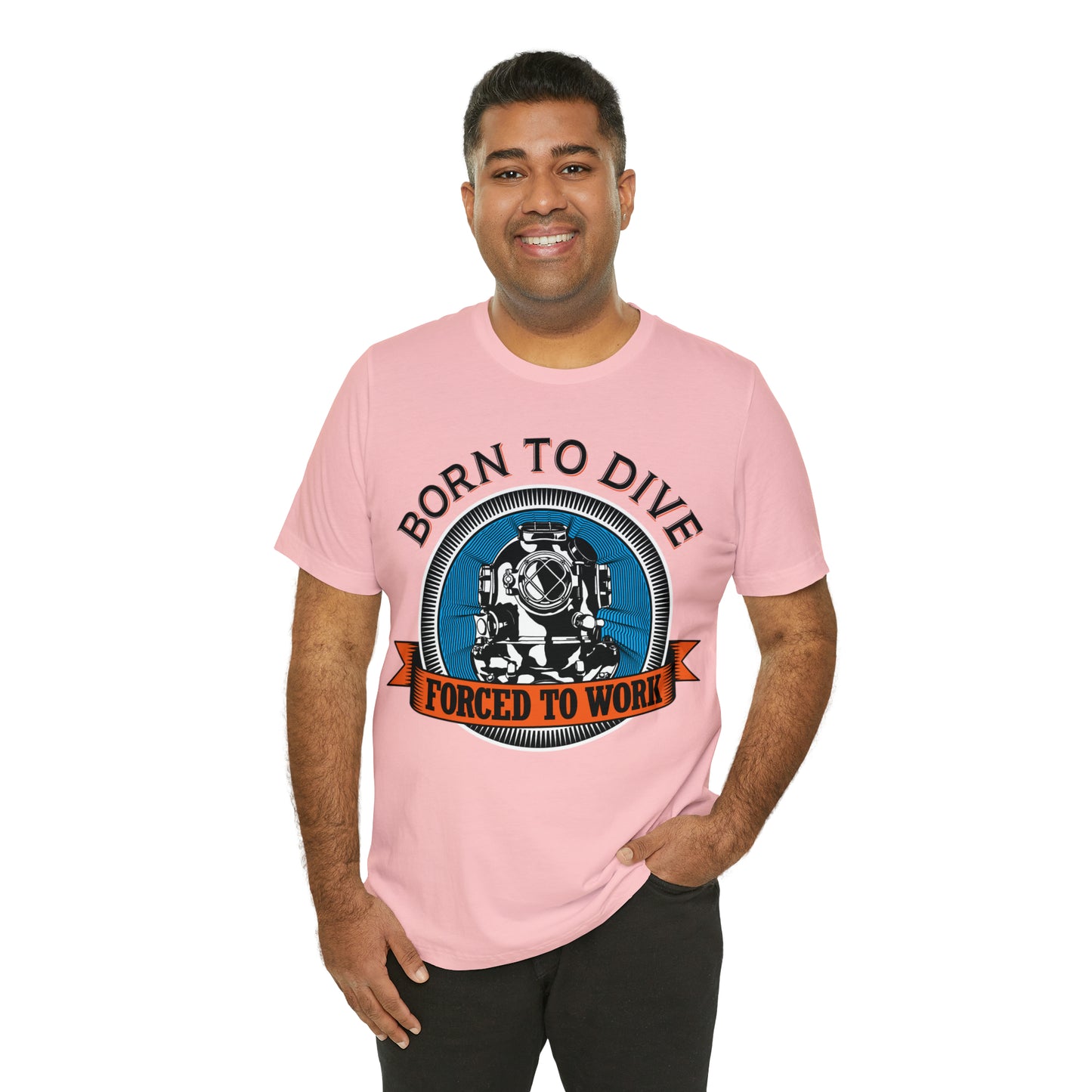 Born to dive force to work T-Shirt