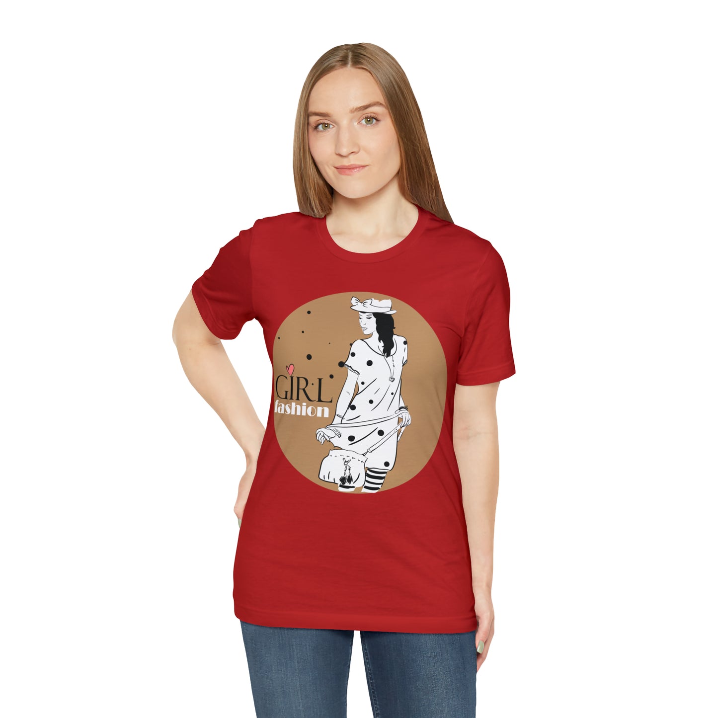 Polka dot Girl fashion T-Shirt