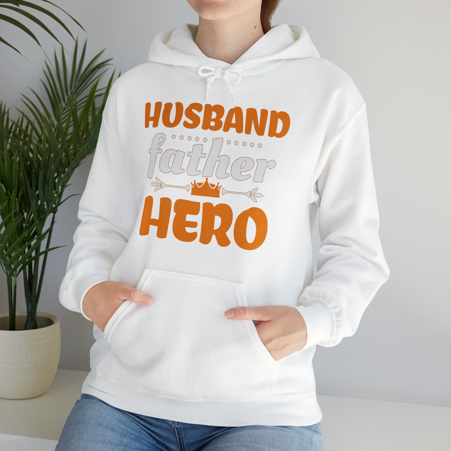 Husband Father Hero Hoodie