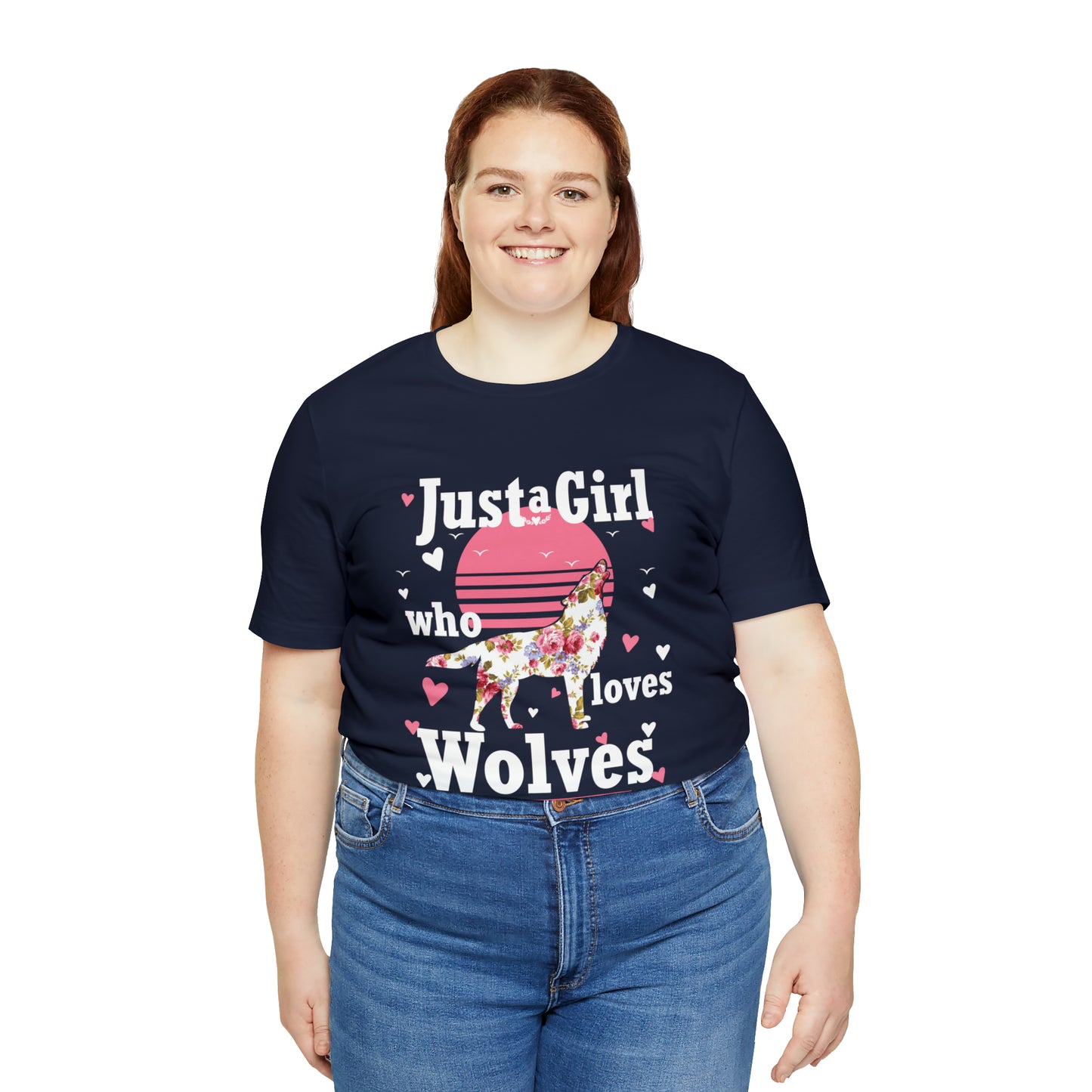 Just A Girl Who Loves Wolves T-Shirt