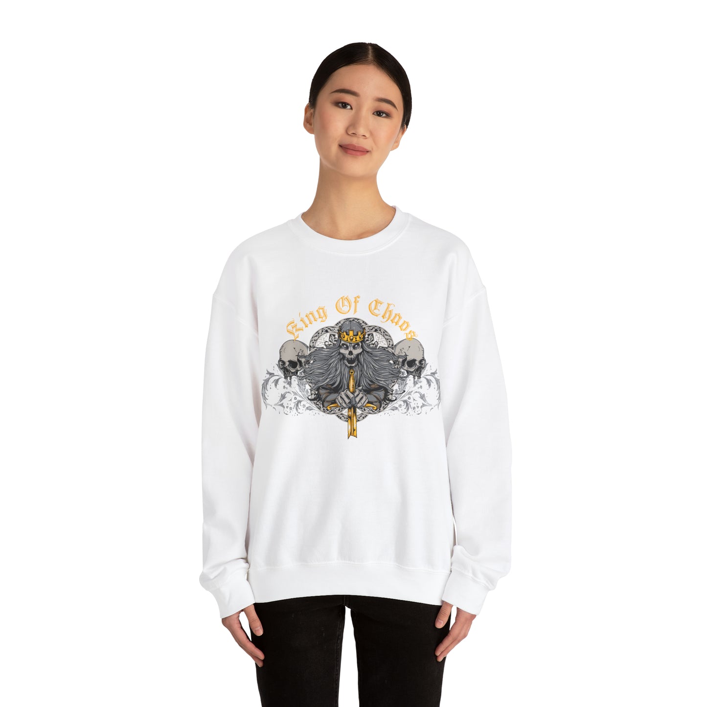 King of Chaos Crewneck Sweatshirt