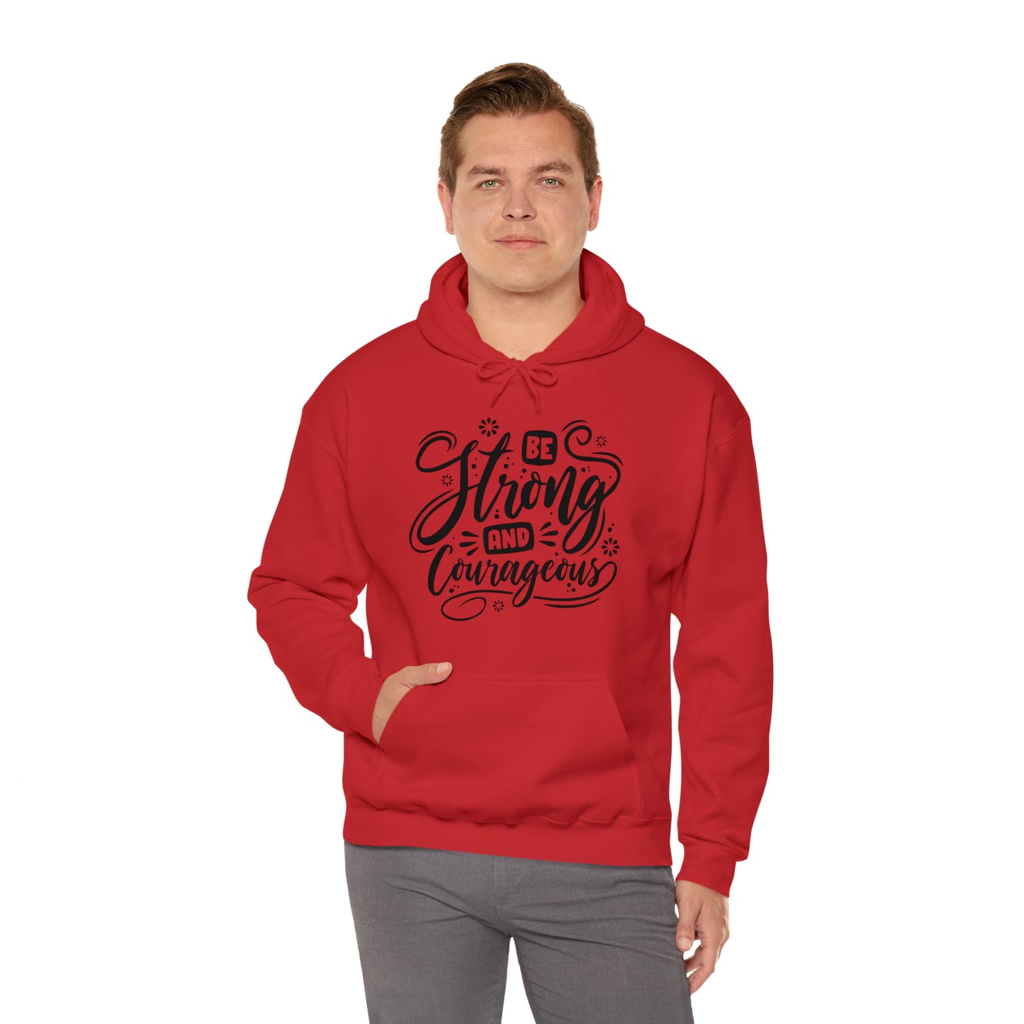 Be strong and Courageous Hoodie