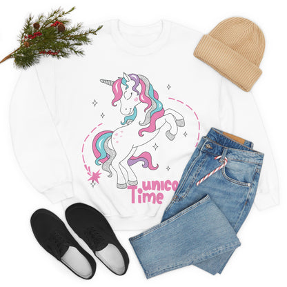 Unicorn time Crewneck Sweatshirt