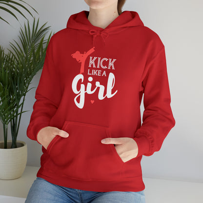 Kick Like A Girl Hoodie