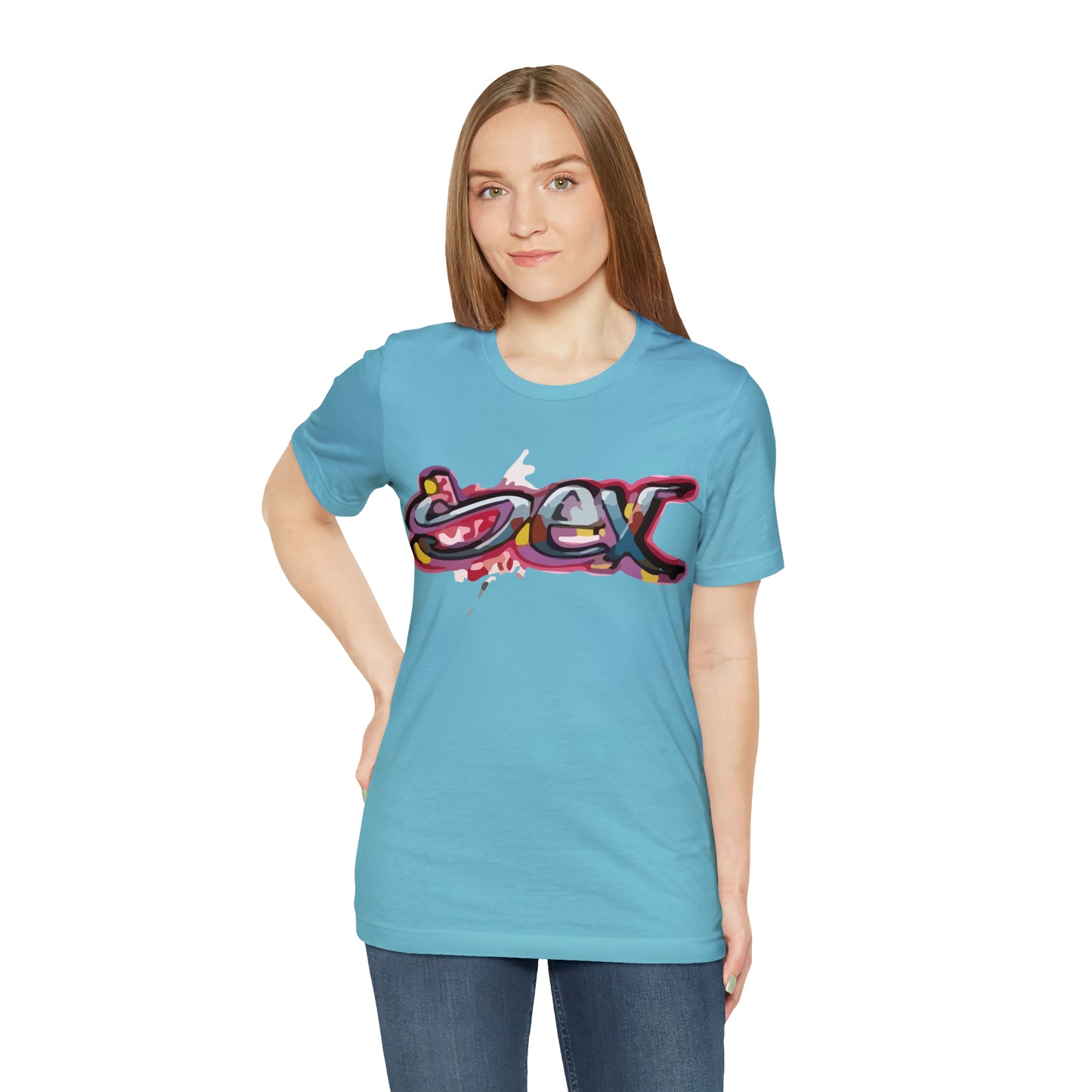 Sex colorful graffiti T-Shirt