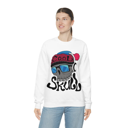 Cool Skull Crewneck Sweatshirt