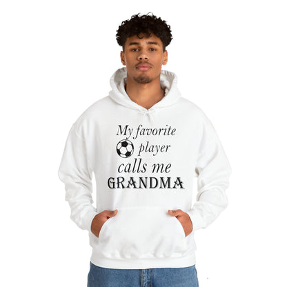 Grandma Favorite Soccer Player Hoodie