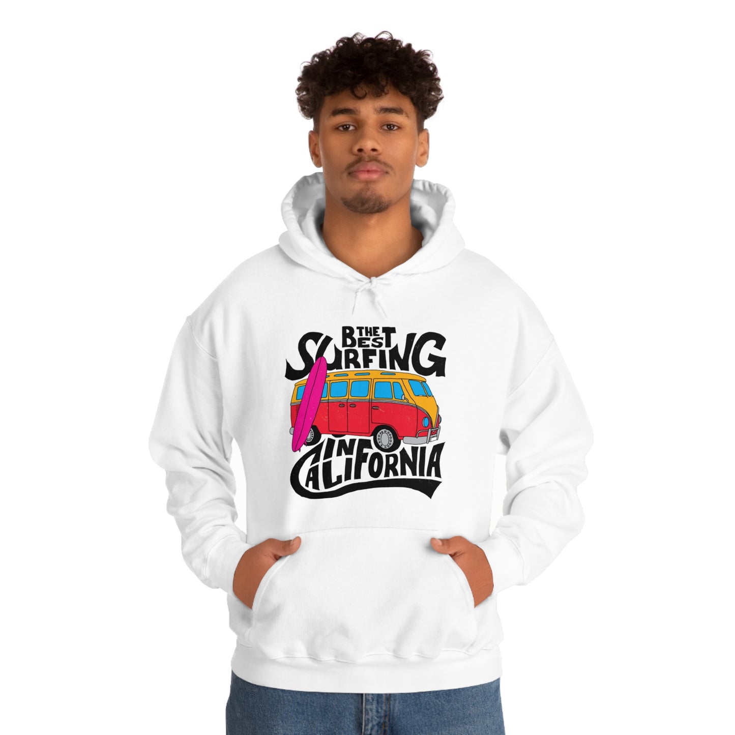 Best Surfing in California Hoodie