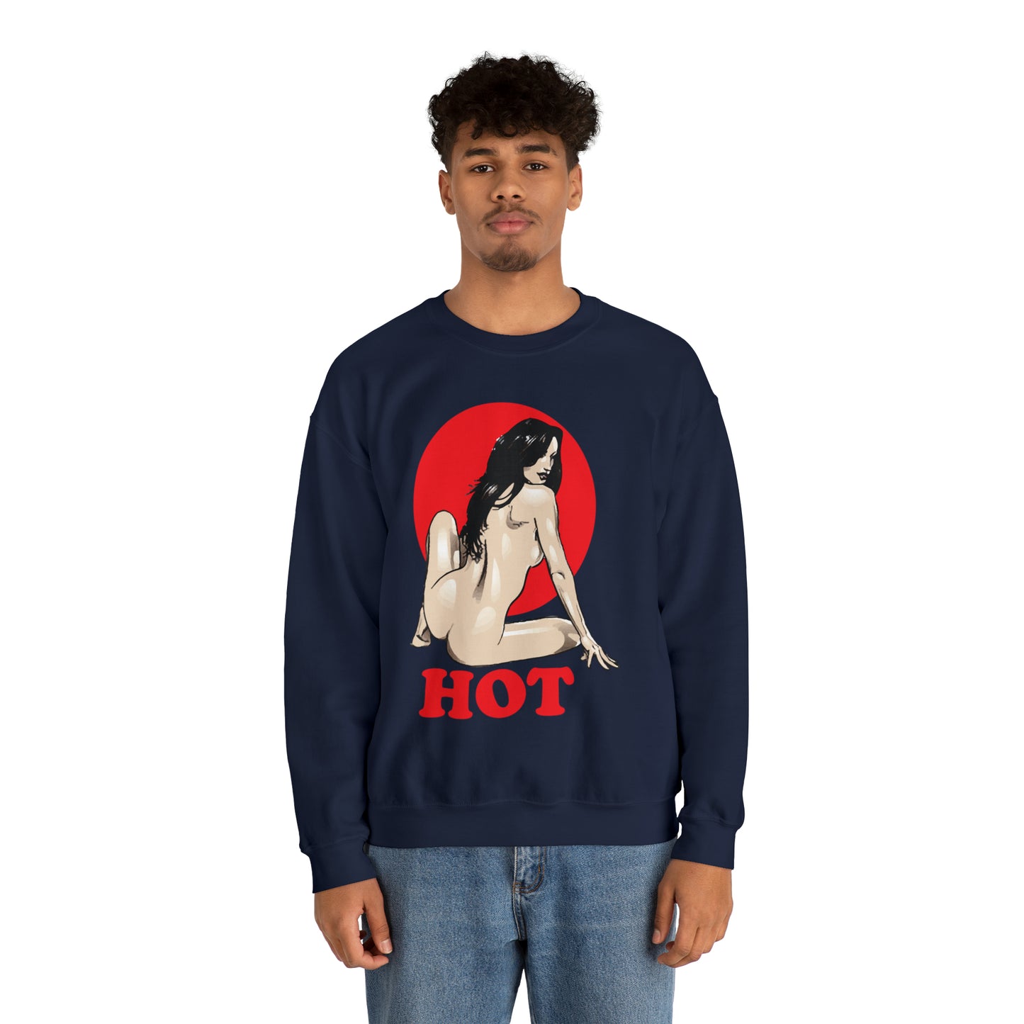 Hot passionate sexy Crewneck Sweatshirt