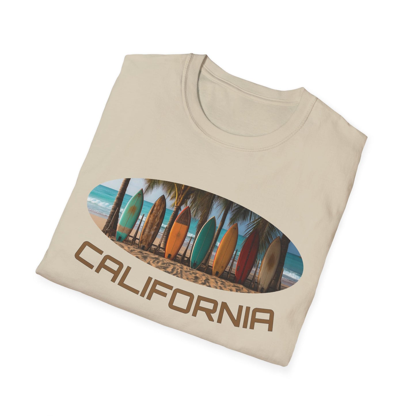 California beautiful surfer beach T-Shirt