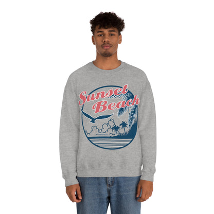 Sunset Beach Crewneck Sweatshirt