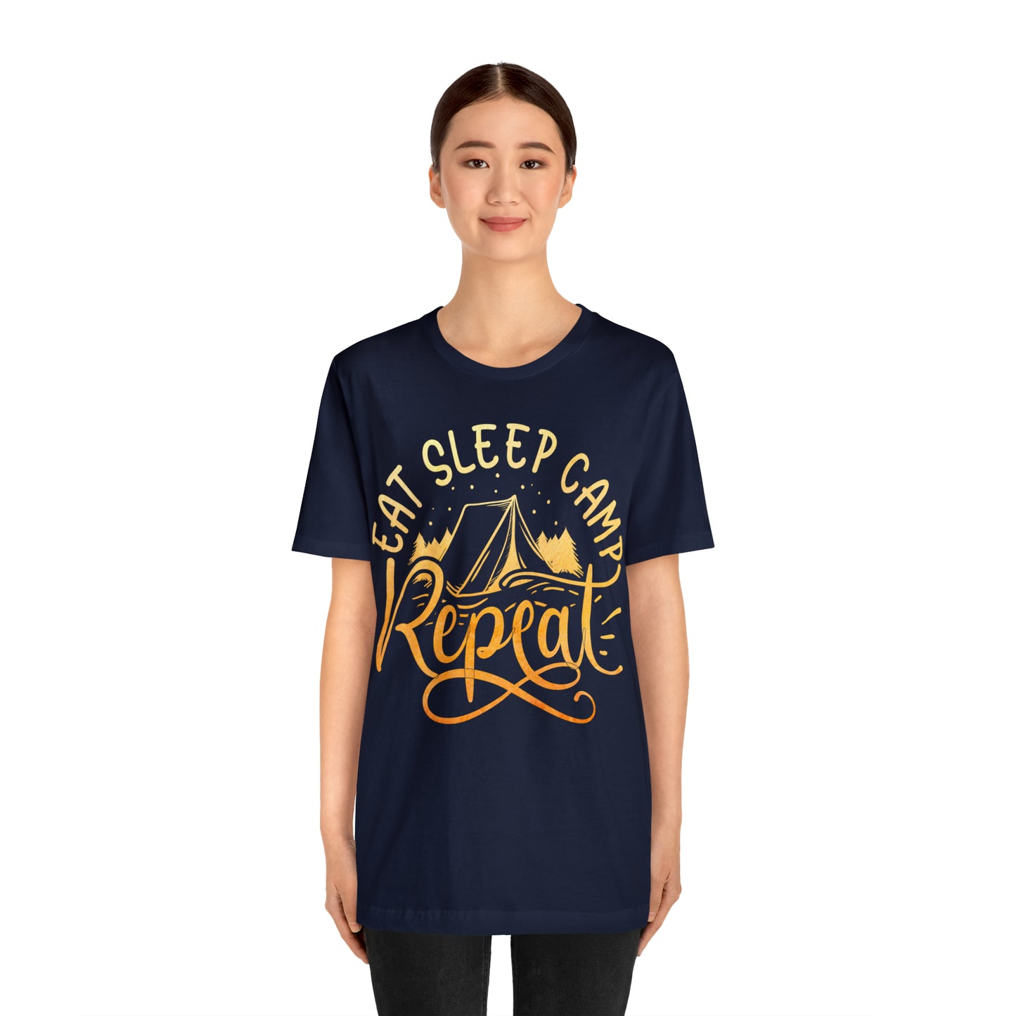 Eat Sleep Camp Repeat T-Shirt