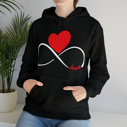 Love Infinity Heart Hoodie