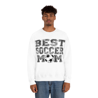 Best soccer mom Crewneck Sweatshirt