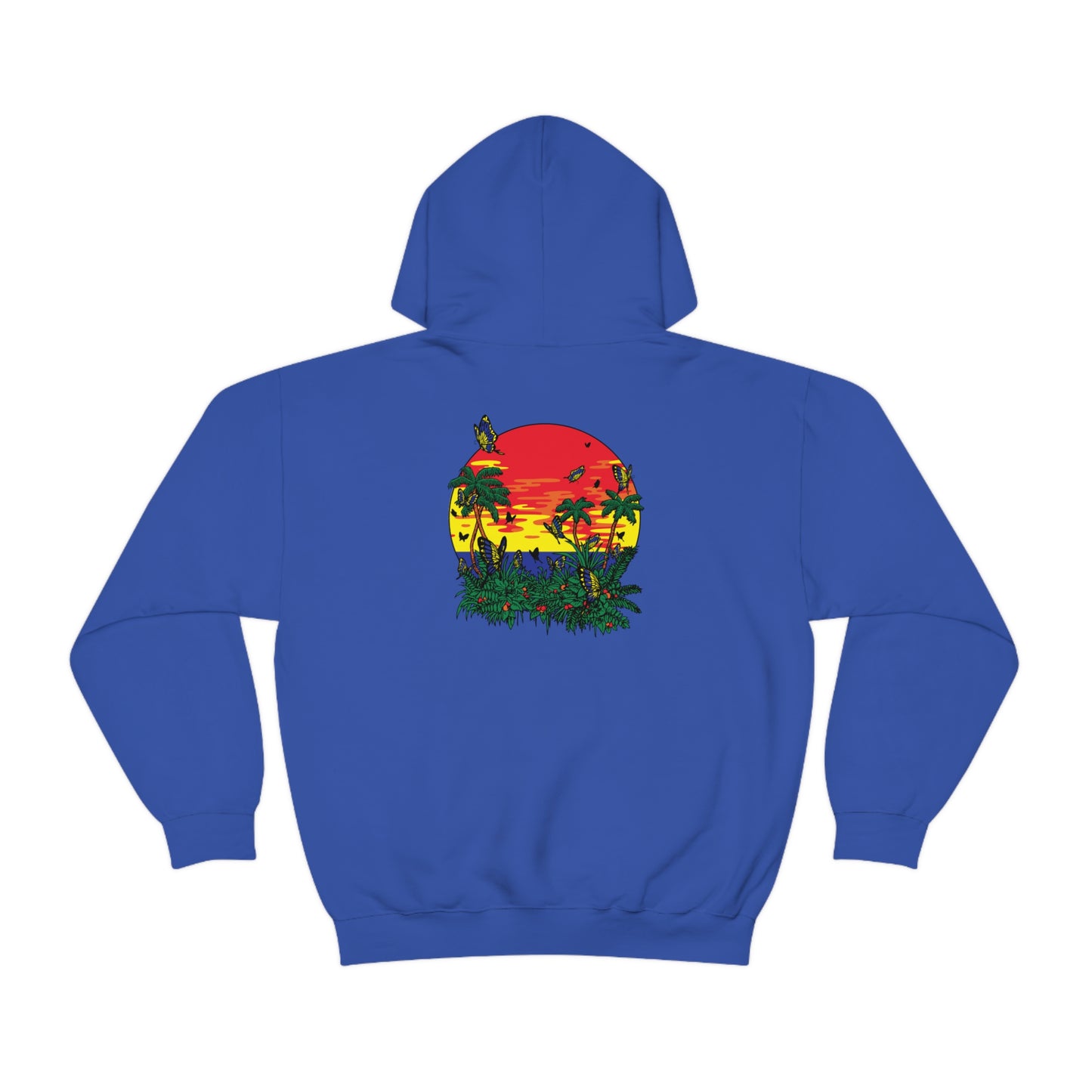 Sunset Butterfly Vibes Hoodie