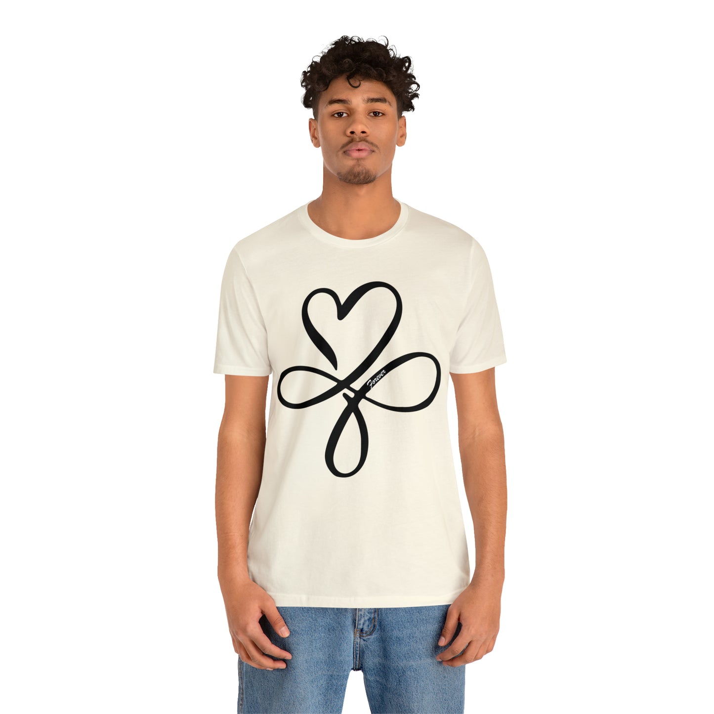 Heart symbol Love Infinity symbol Forever T-Shirt