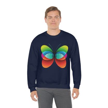 Butterfly beautiful & colorful Crewneck Sweatshirt