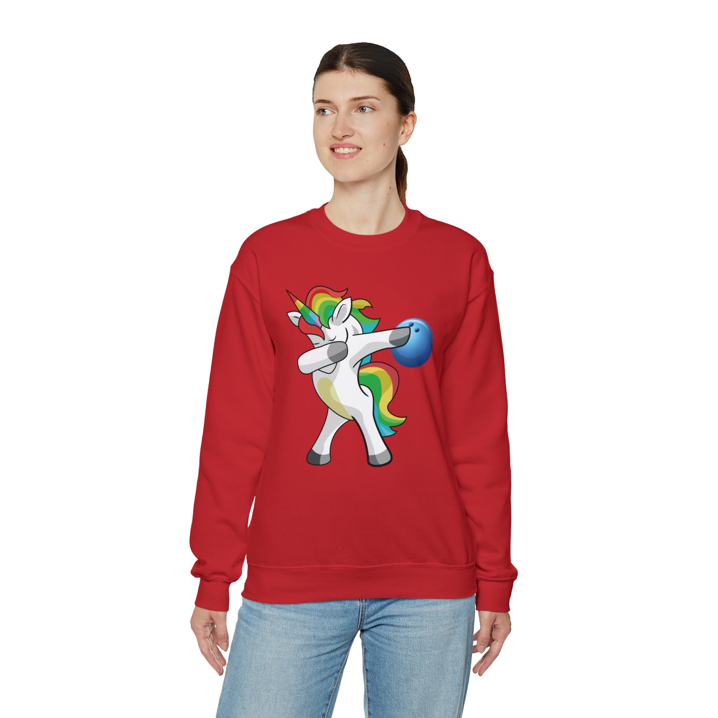 Dabbing Unicorn Crewneck Sweatshirt