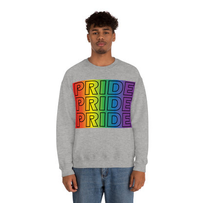 Pride Pride Pride Crewneck Sweatshirt