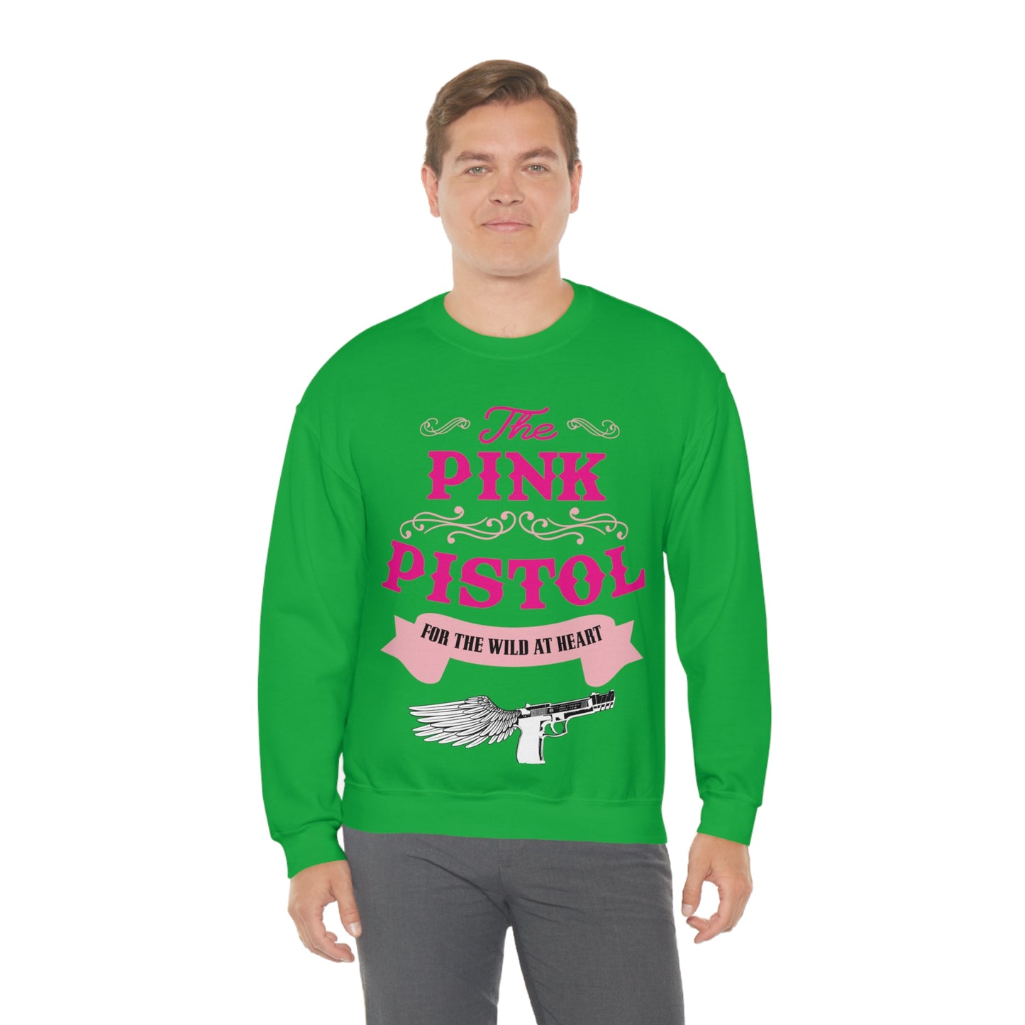 The Pink Pistol Crewneck Sweatshirt