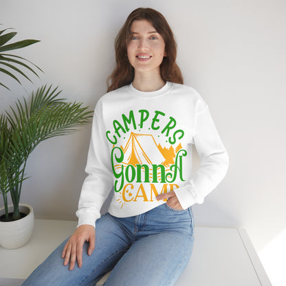 Campers Gonna Camp Crewneck Sweatshirt