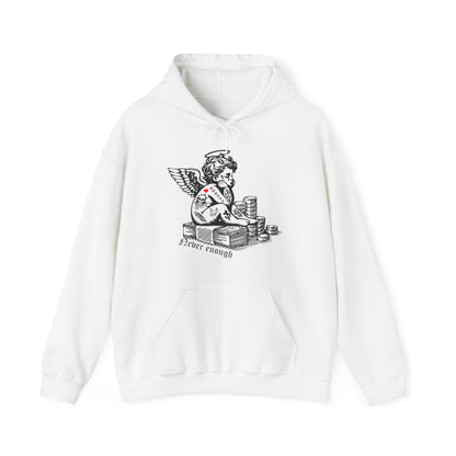 Never enough hustler angel Hoodie