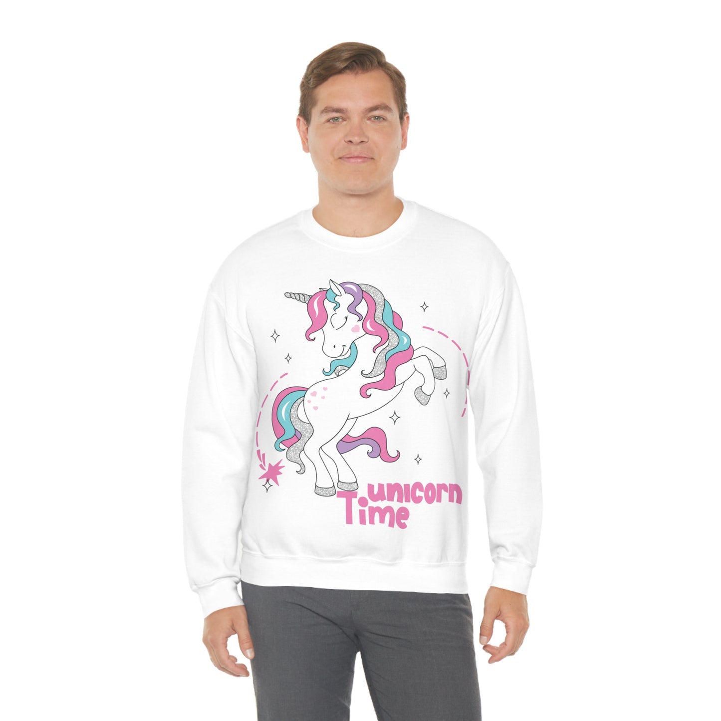 Unicorn time Crewneck Sweatshirt