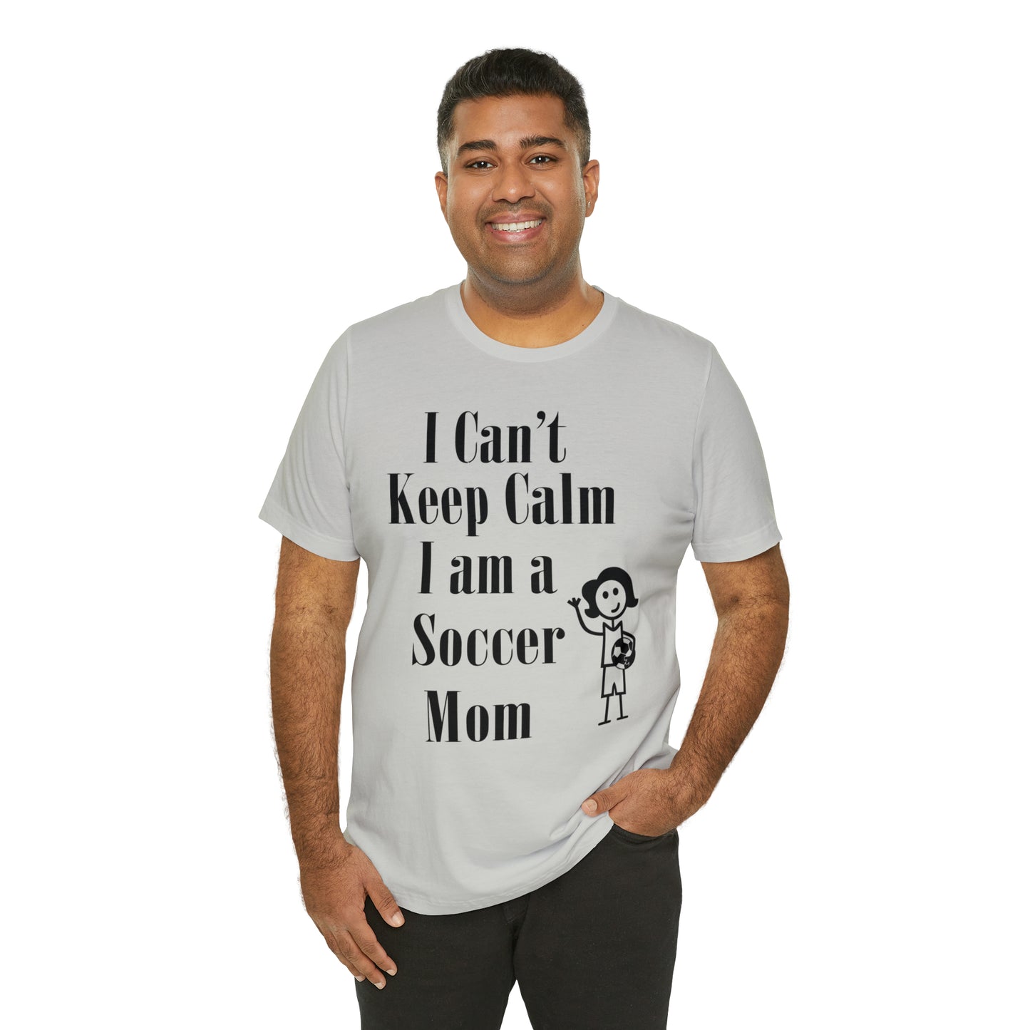 I can't keep calm I'm a soccer mom T-Shirt