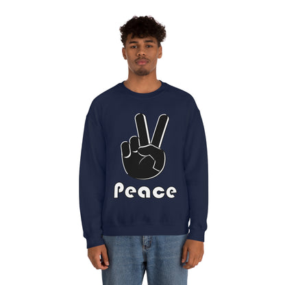 Peace Hand Crewneck Sweatshirt