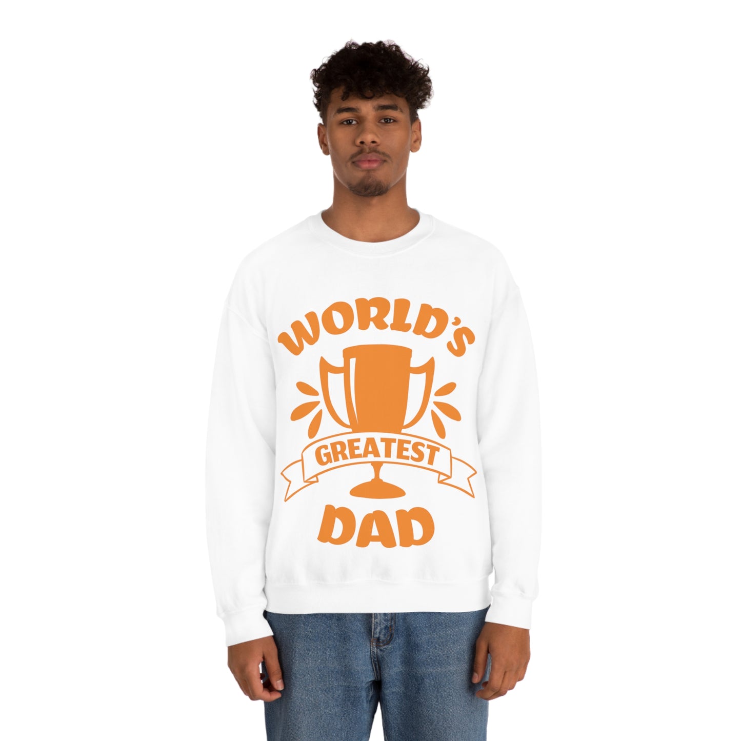 World Greatest Dad Crewneck Sweatshirt