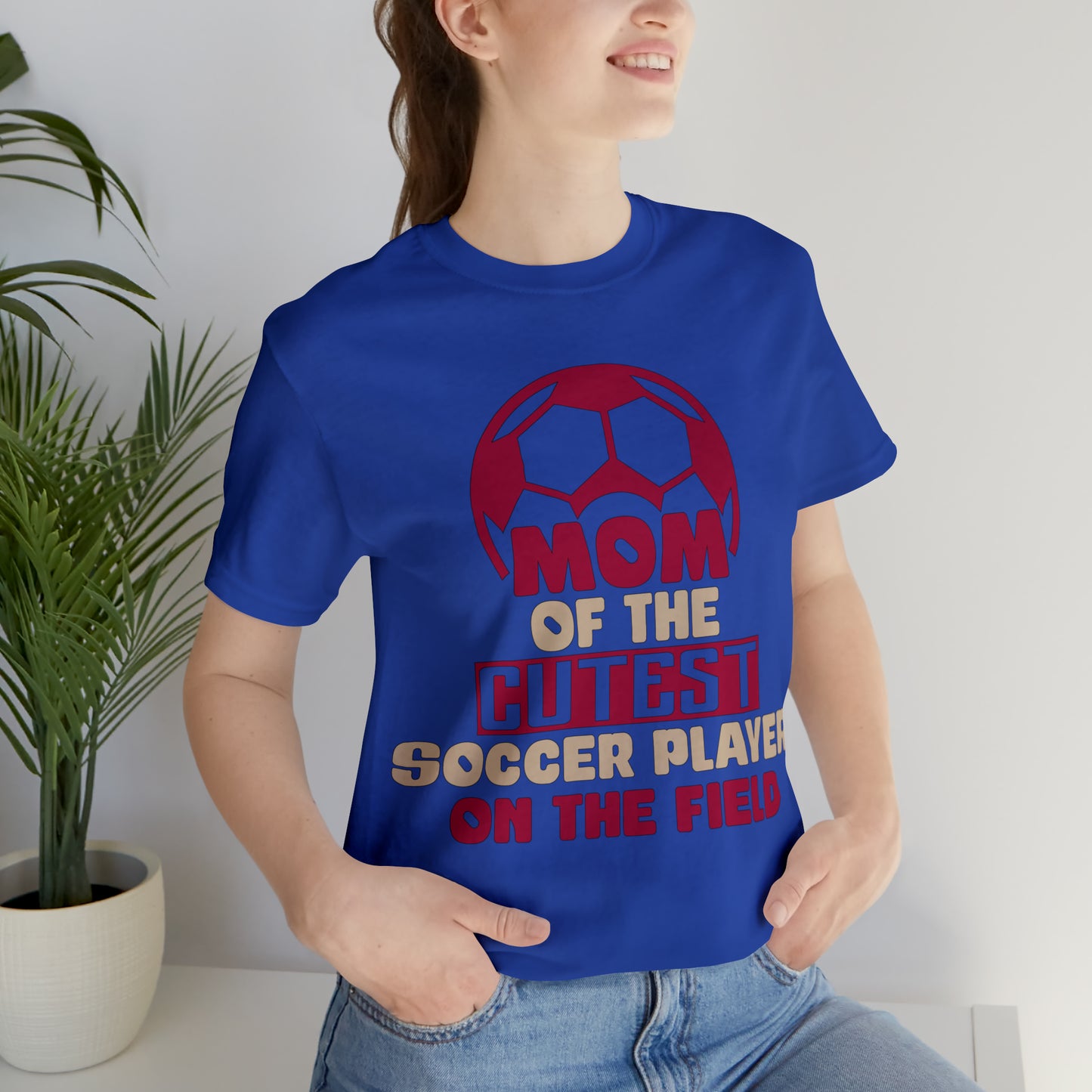 Mom of cutest soccer player T-Shirt