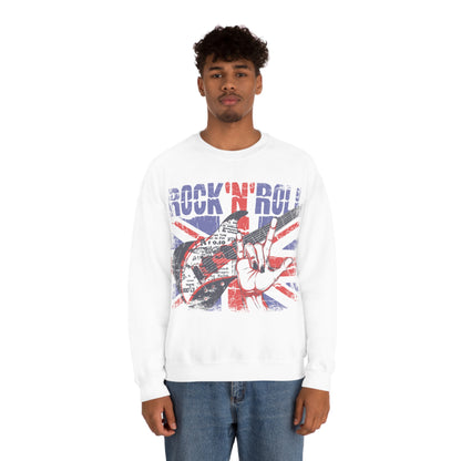 Rock -N- Roll Crewneck Sweatshirt