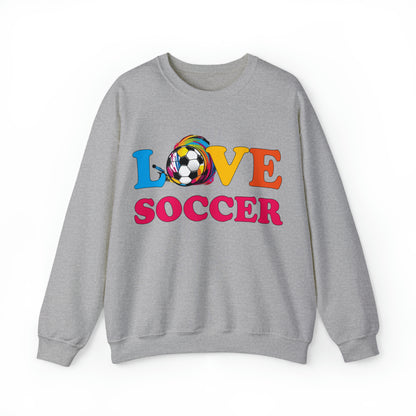 Love soccer Crewneck Sweatshirt